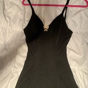 High quality black dress